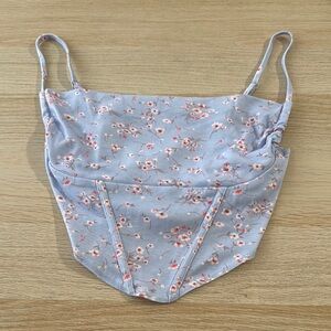 Floral Spaghetti Strap Top